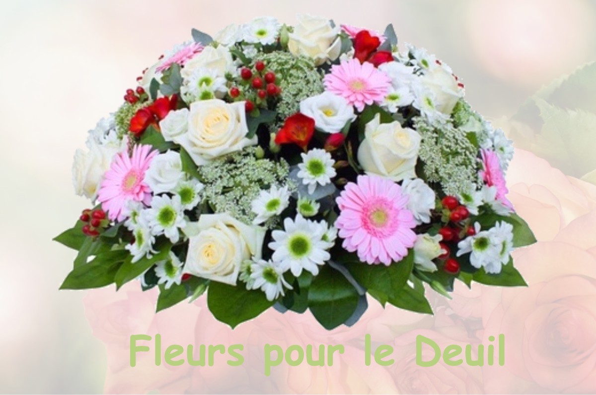 fleurs deuil SAINT-OUEN-LE-HOUX
